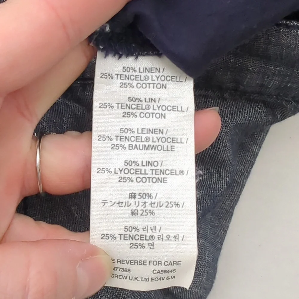 J. Crew size 00